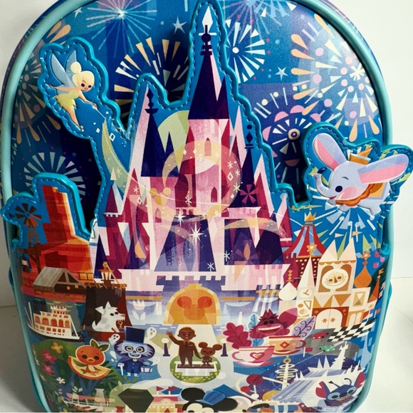 NWT. Disney Loungefly backpack. Joey Chou captures adorable Disney characters - Picture 3 of 16
